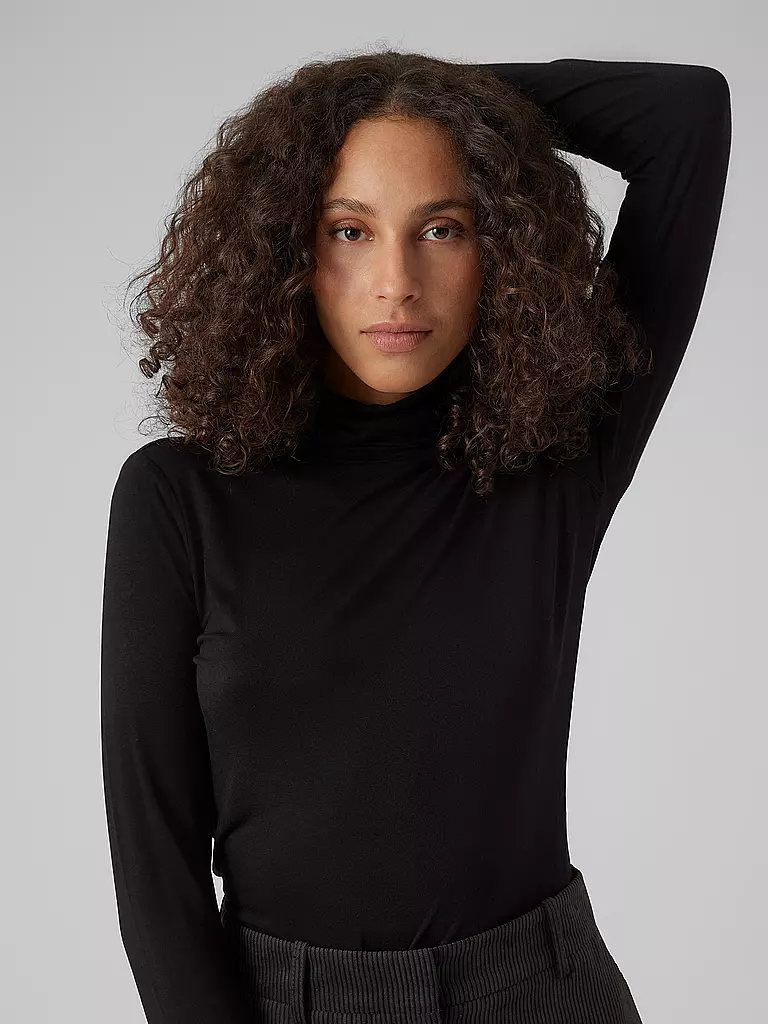 VERO MODA | Rollkragenpullover VMALBERTE | schwarz