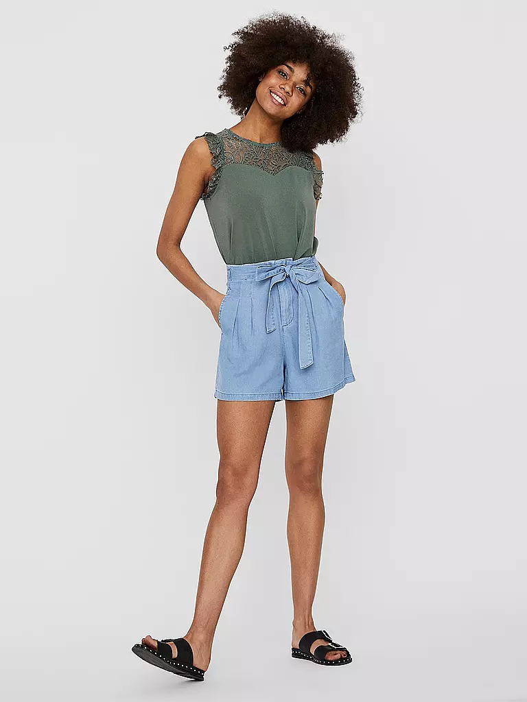 VERO MODA | Shorts Loose Fit VMMIA | blau