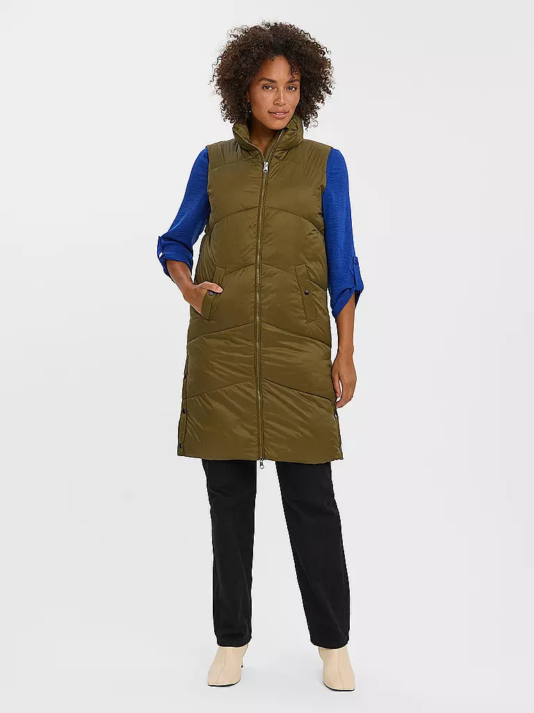 VERO MODA | Steppgilet VMUPPSALA  | olive