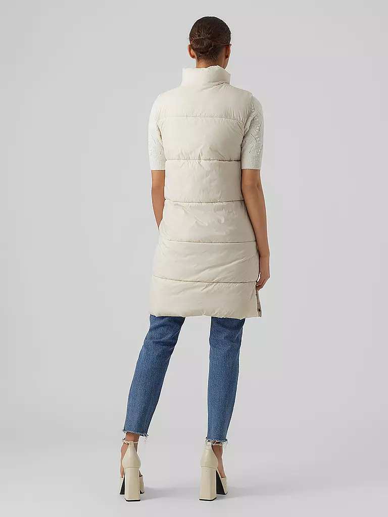 VERO MODA | Steppgilet VMUPPSALA  | creme