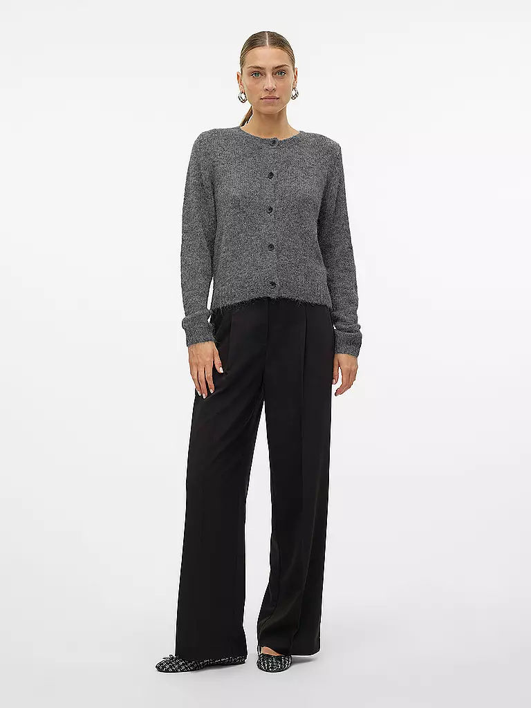 VERO MODA | Strickjacke VMNOVAH  | grau