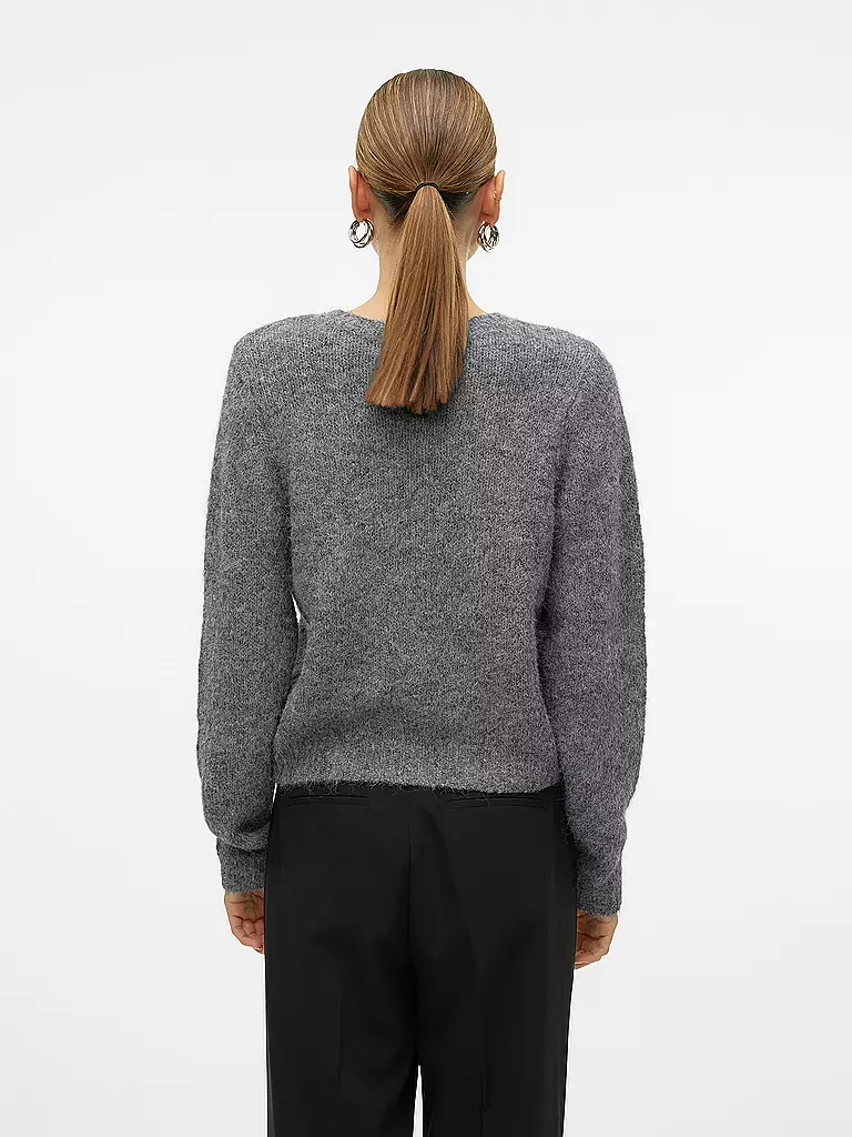 VERO MODA | Strickjacke VMNOVAH  | grau
