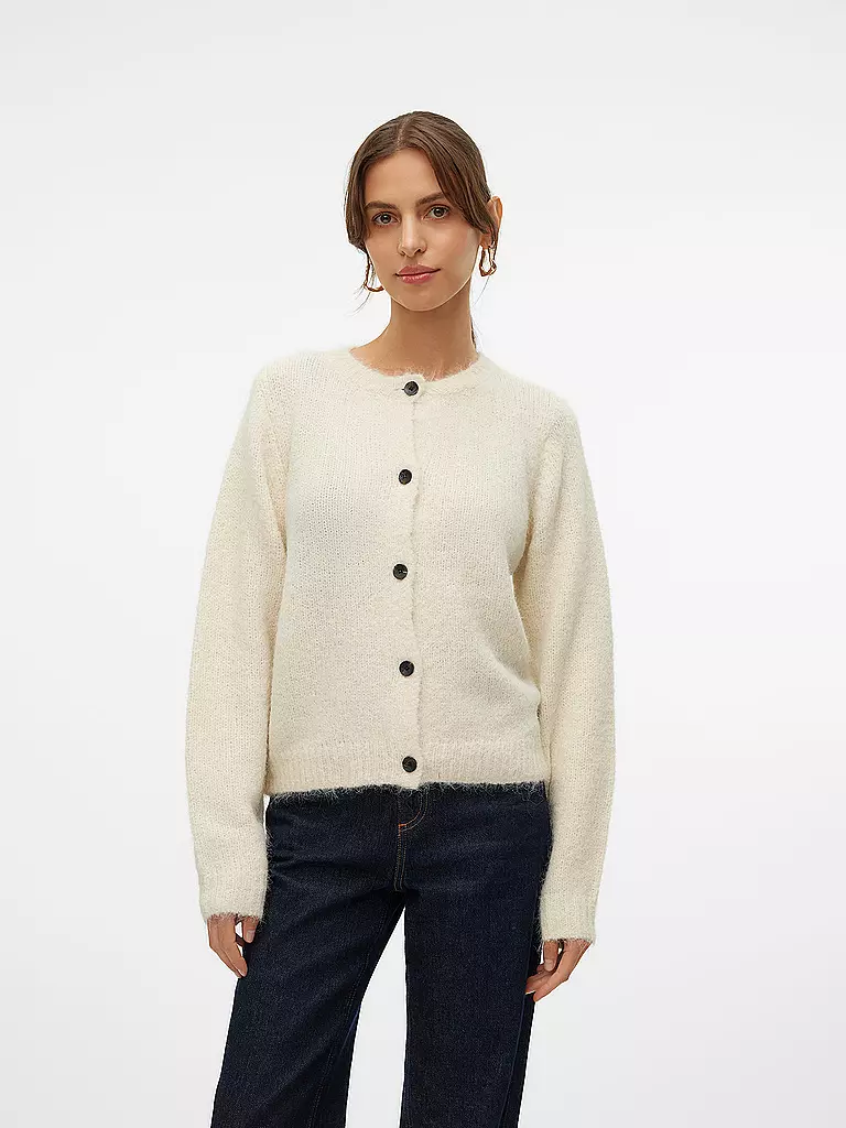 VERO MODA | Strickjacke VMNOVAH  | creme