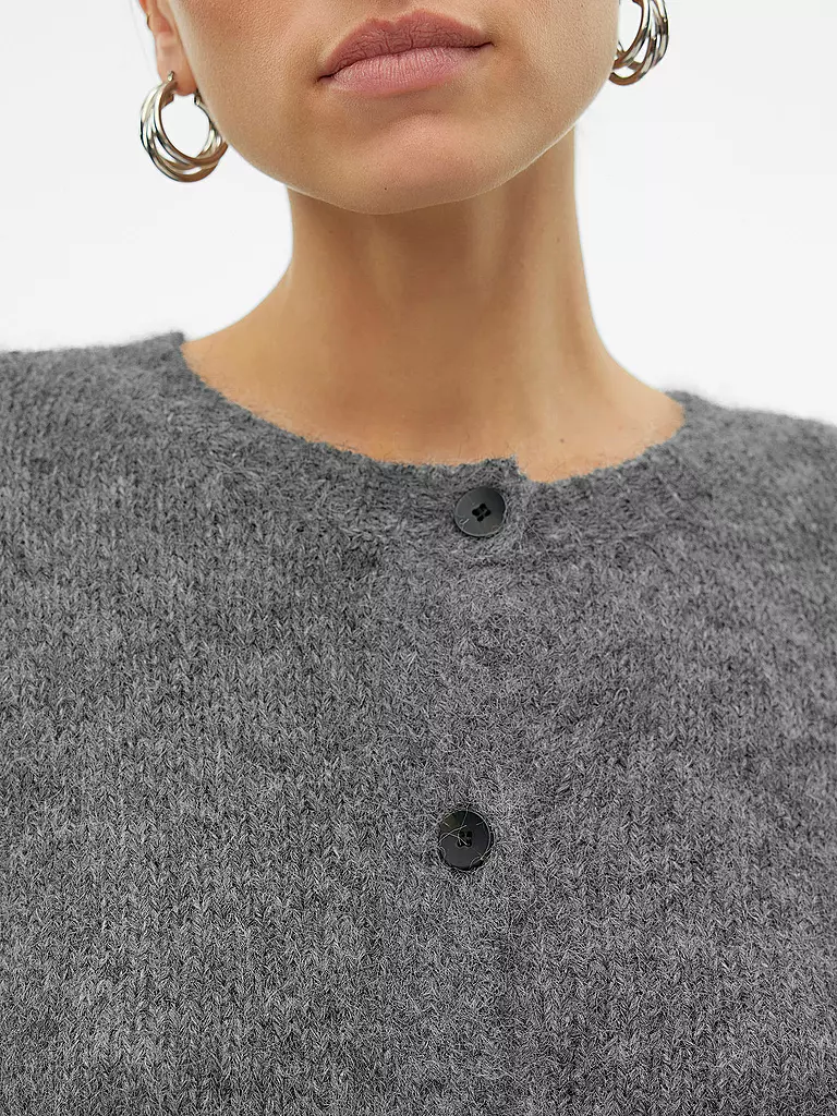 VERO MODA | Strickjacke VMNOVAH  | grau