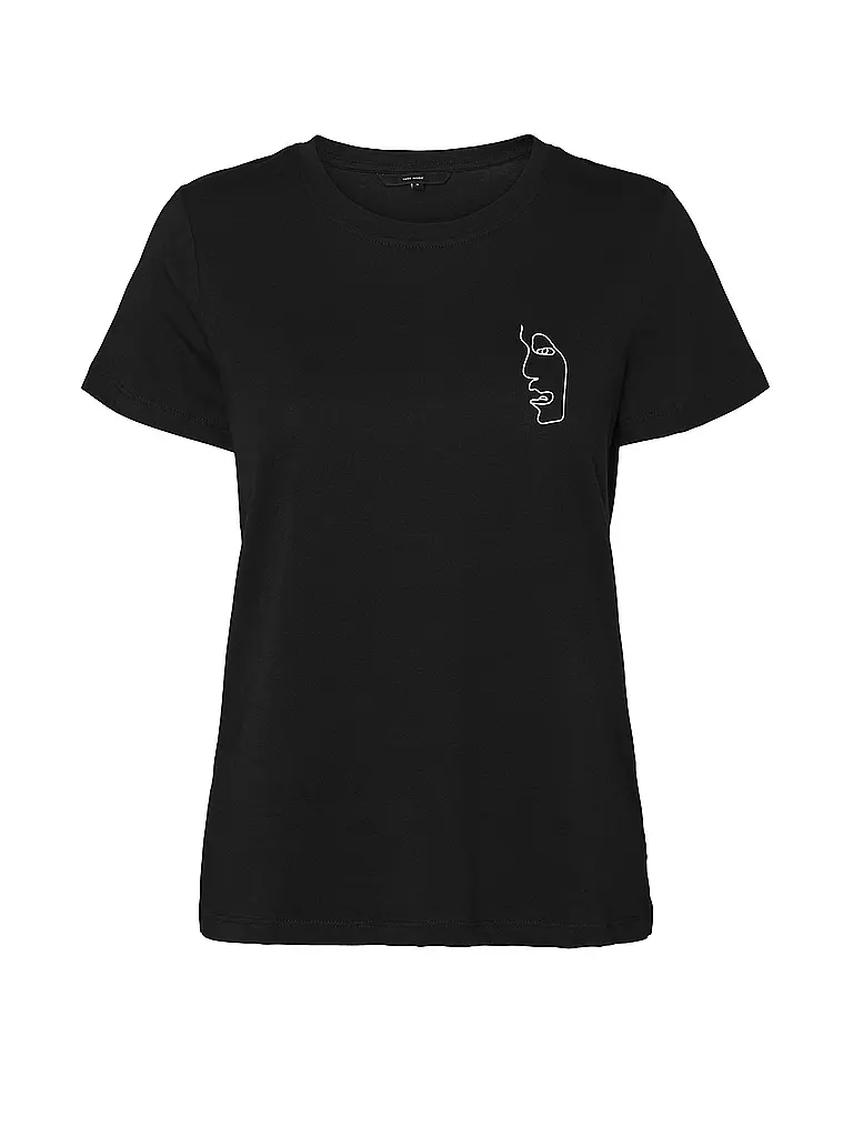 VERO MODA | T-Shirt "VMARTY" | schwarz