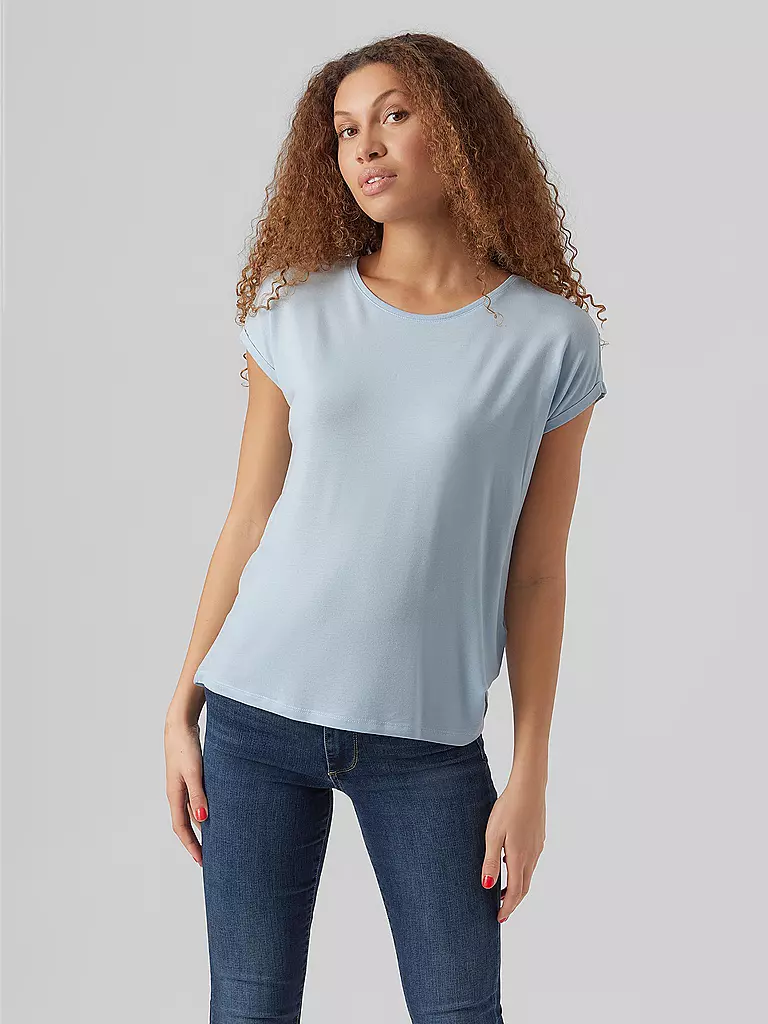 VERO MODA | T-Shirt VMAVA | hellblau