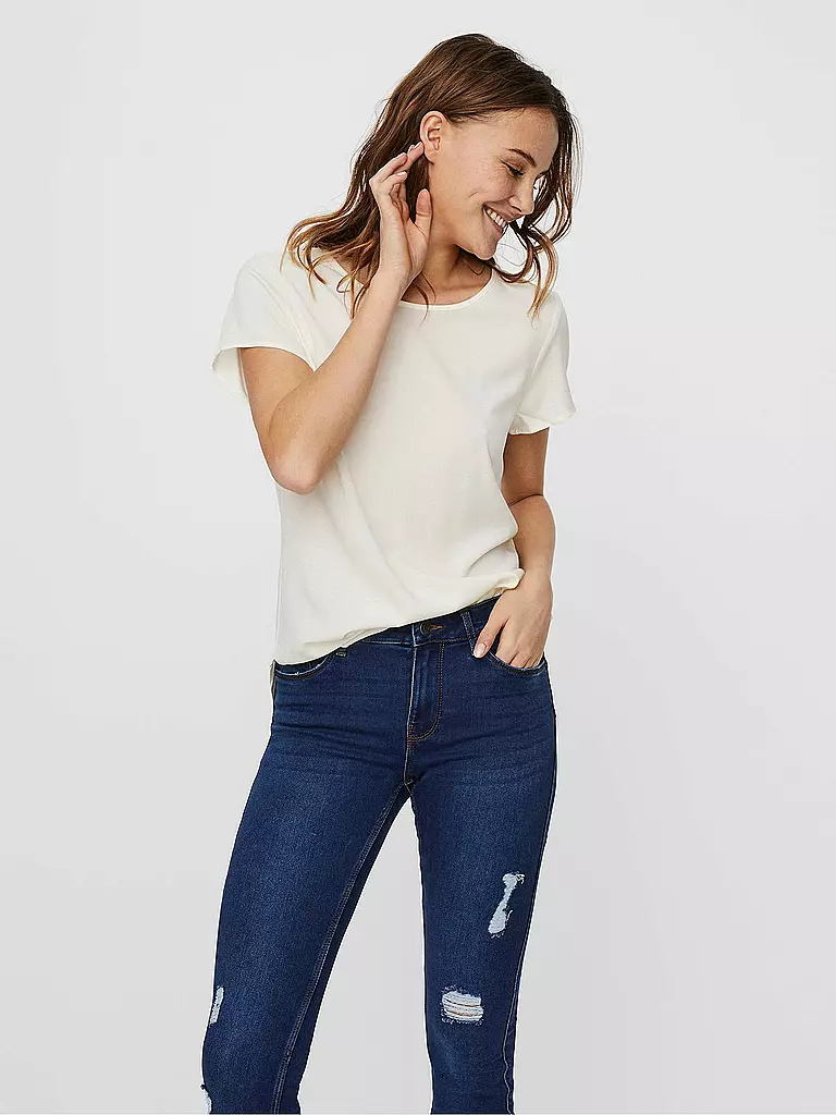 VERO MODA | T-Shirt VMBECCA  | weiss