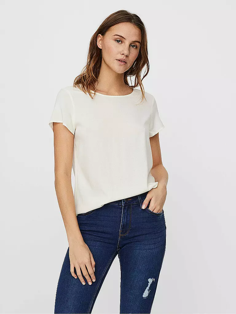 VERO MODA | T-Shirt VMBECCA  | weiss