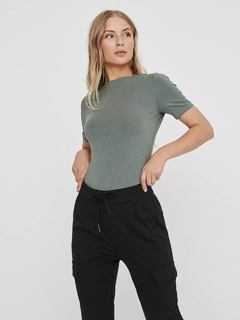 VERO MODA | T-Shirt VMPANDA | hellbraun