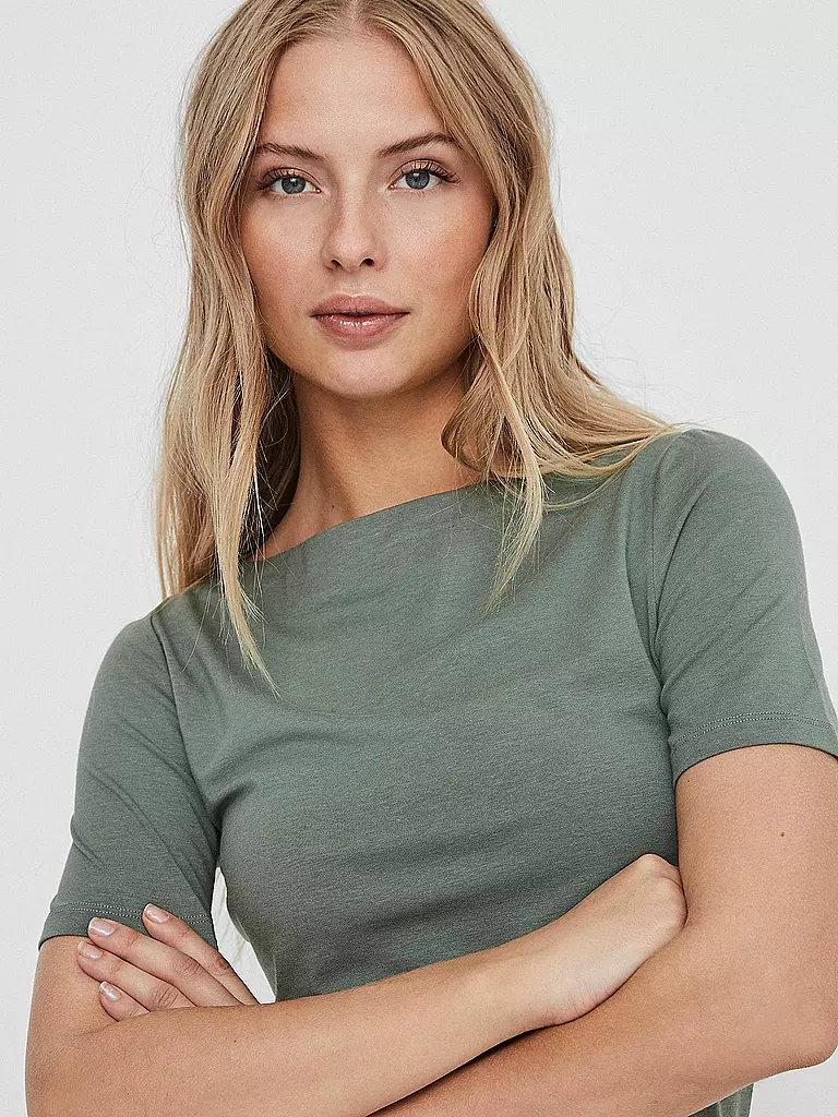 VERO MODA | T-Shirt VMPANDA | hellbraun