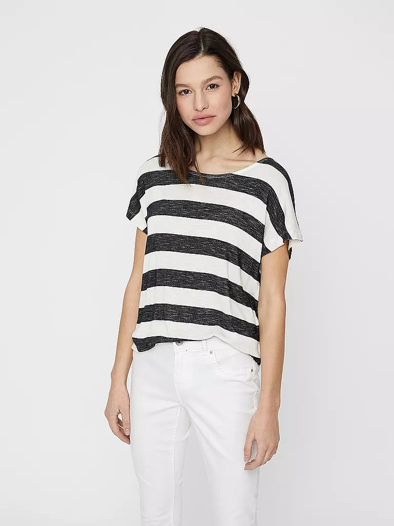 VERO MODA | T-Shirt VMWIDE | schwarz