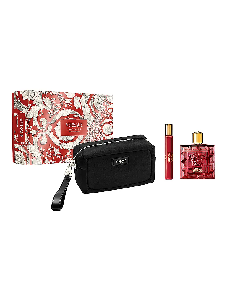 VERSACE | Geschenkset - Eros Flame pour Homme Eau de Parfum Set 100ml / 10ml | keine Farbe