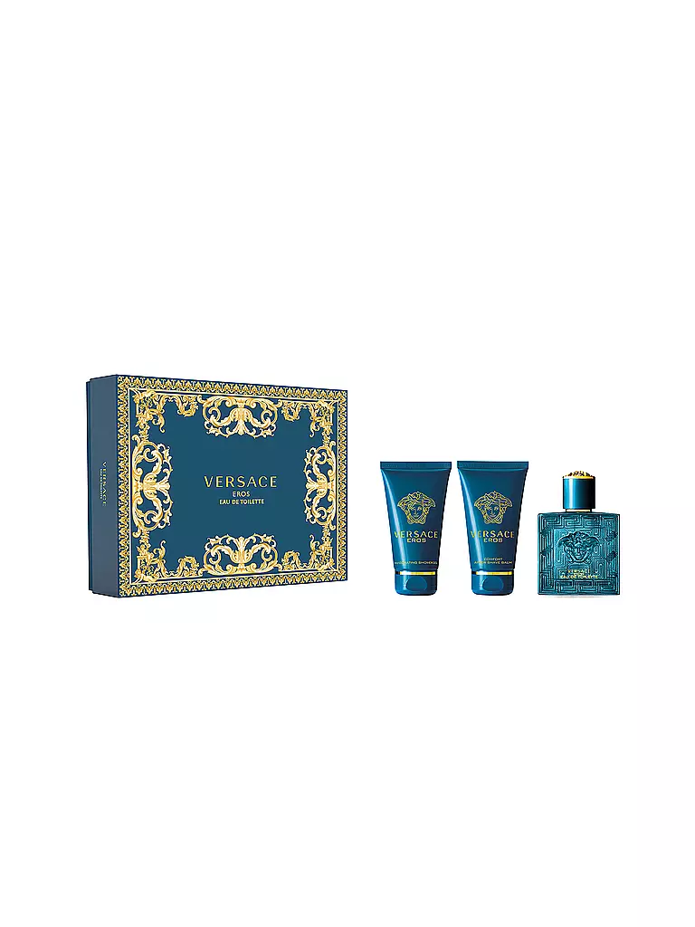 VERSACE | Geschenkset - Eros pour Homme Eau de Toilette Set 3x50ml | keine Farbe