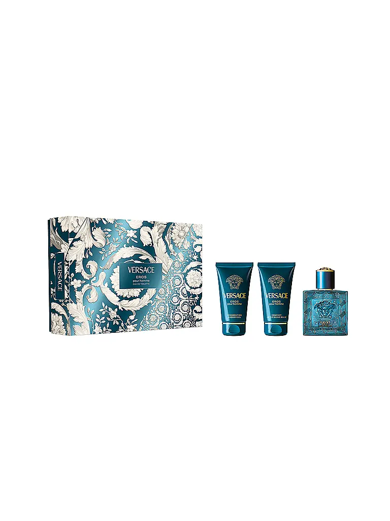 VERSACE | Geschenkset - Eros pour Homme Eau de Toilette Set 3x50ml | Keine Farbe