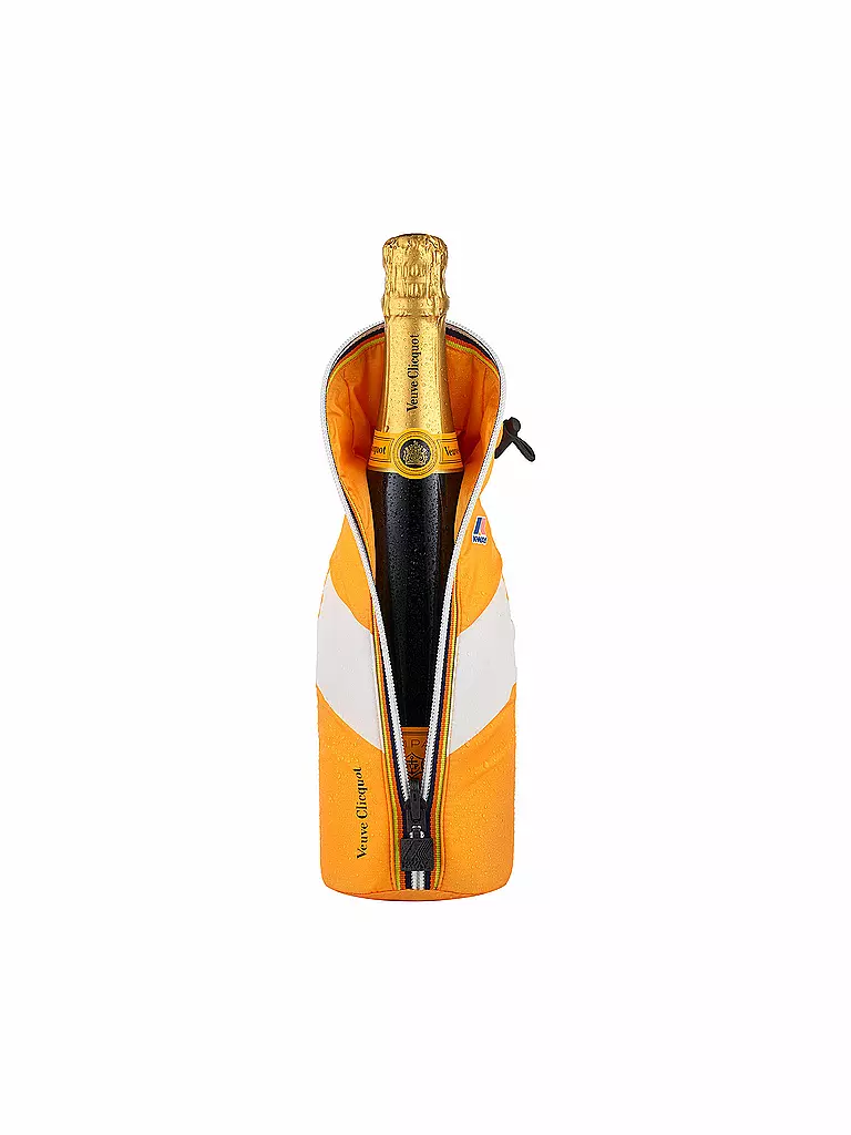 VEUVE CLICQUOT | Veuve Clicquot Brut Yellow Label x K-way Ice Jacket Limited Edition 0,75l | silber