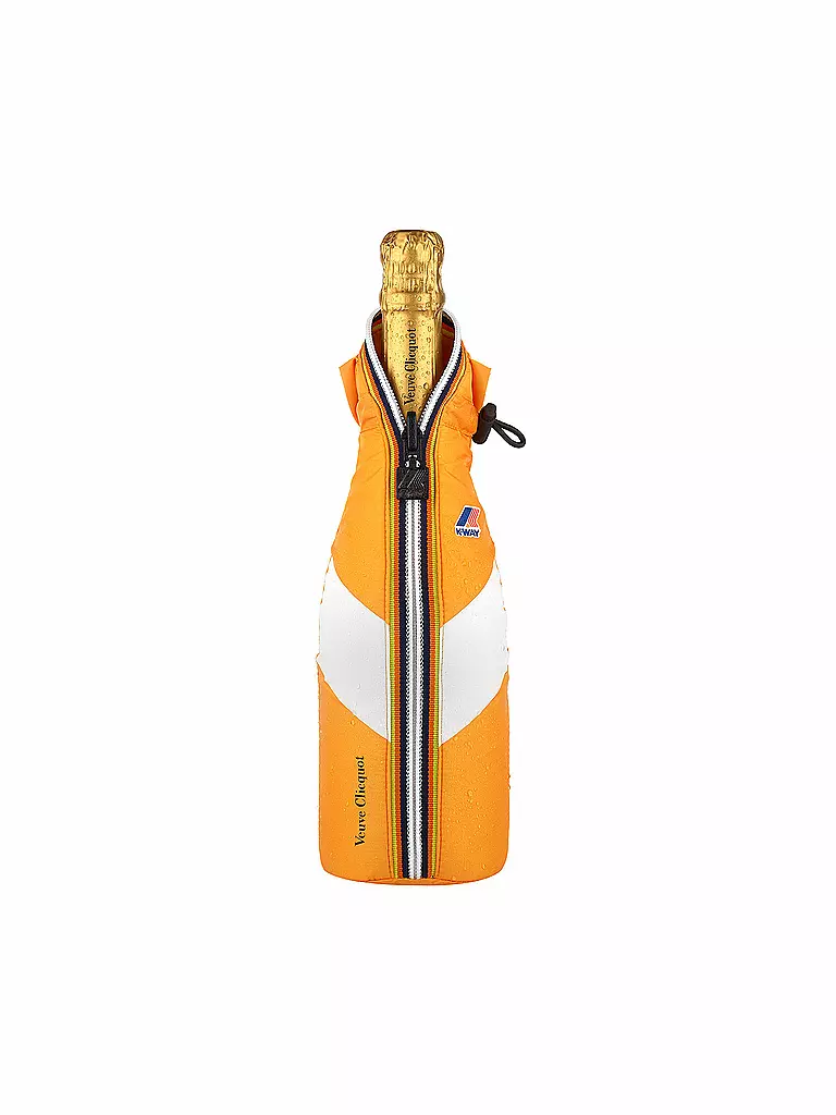 VEUVE CLICQUOT | Veuve Clicquot Brut Yellow Label x K-way Ice Jacket Limited Edition 0,75l | silber