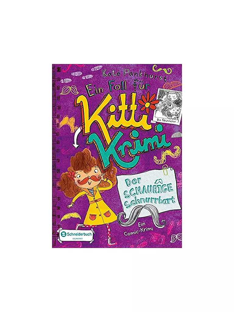 VGS EGMONT SCHNEIDER VERLAG | Buch - Ein Fall für Kitti Krimi - Band 08 - Der Schaurige Schnurrbart (Gebundene Ausgabe) | keine Farbe