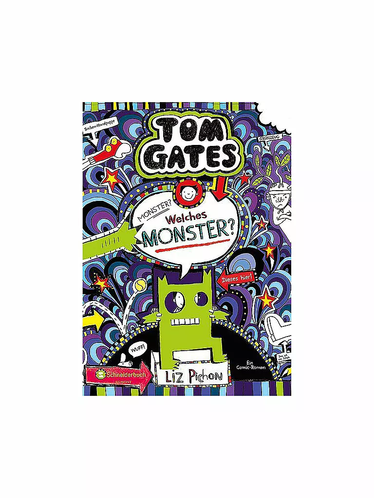 VGS EGMONT SCHNEIDER VERLAG | Tom Gates - Monster? Welches Monster? Band 15 | keine Farbe