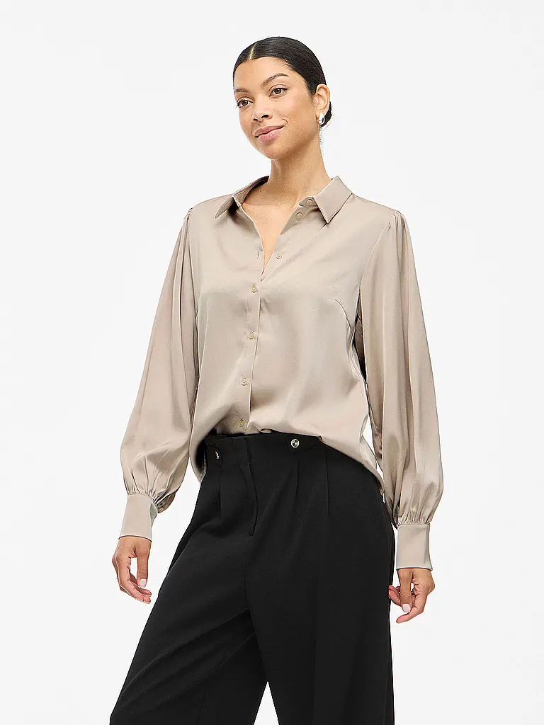 VILA | Bluse VIENNA RAVENNA | beige