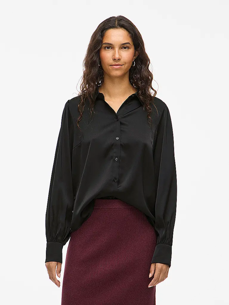 VILA | Bluse VIENNA RAVENNA | schwarz