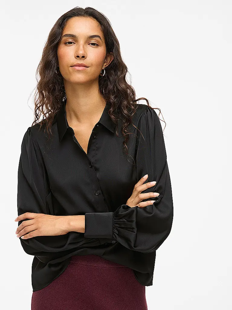 VILA | Bluse VIENNA RAVENNA | schwarz