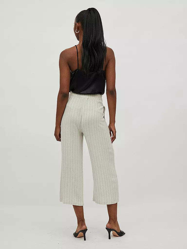 VILA | Highwaist Culotte 7/8 VIKULIA  | beige