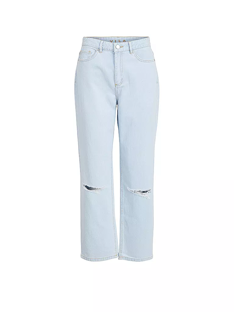 VILA | Jeans Mom Fit 7/8 VILOUA  | hellblau