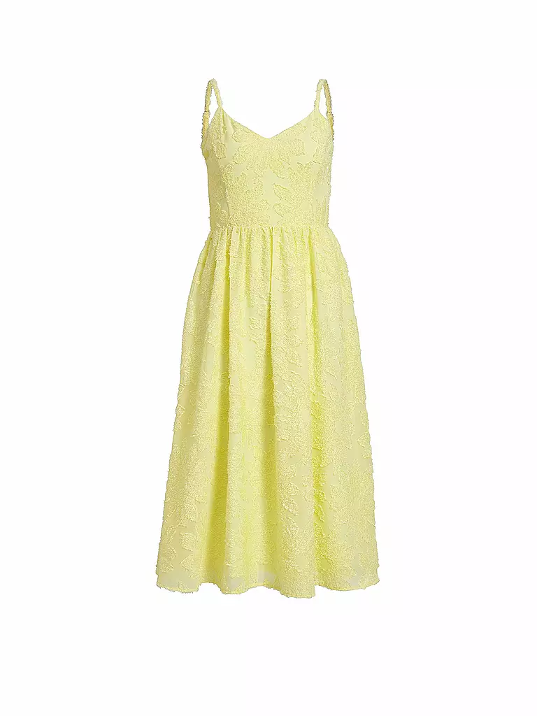 VILA | Kleid Violine | gelb