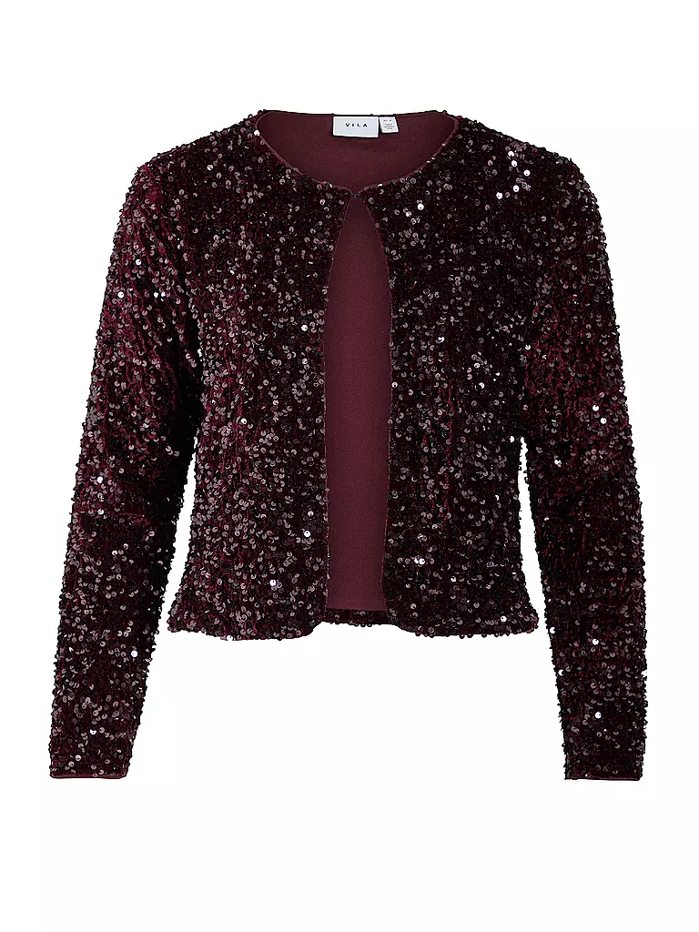 VILA | Strickjacke VIFAITH | Beere
