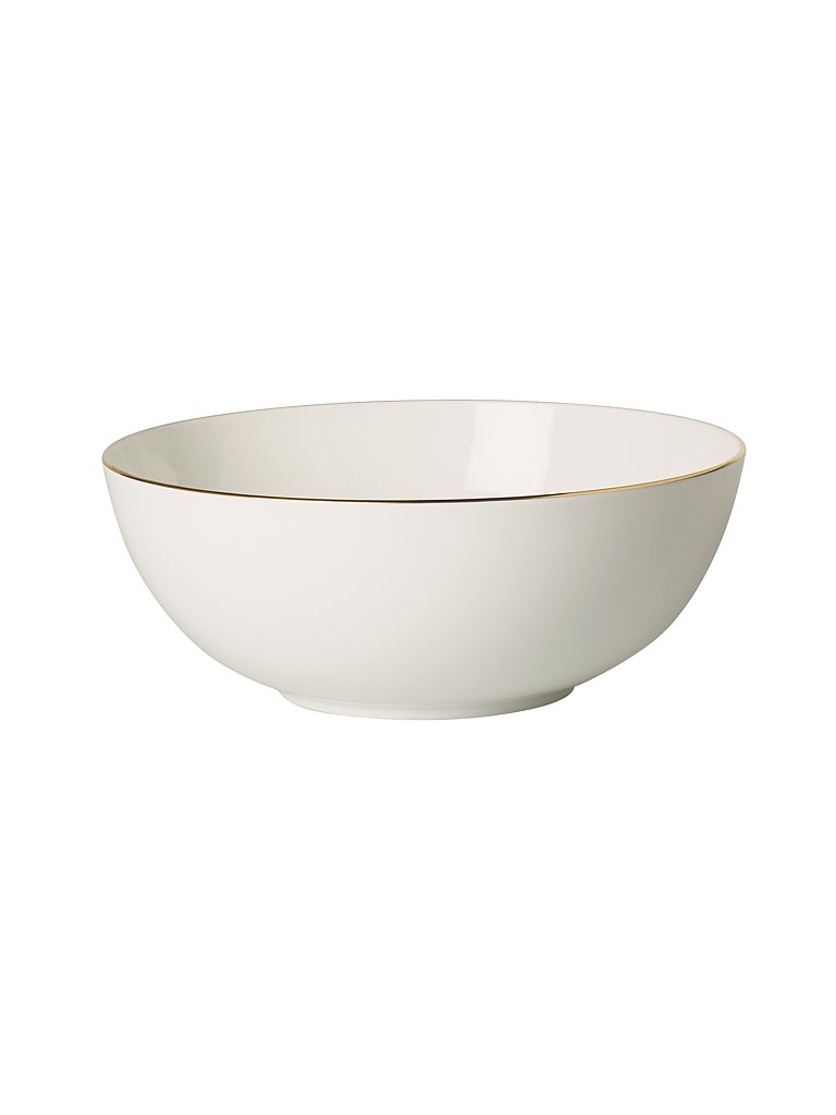 VILLEROY & BOCH SIGNATURE Schüssel rund Anmut Gold 23cm blanco