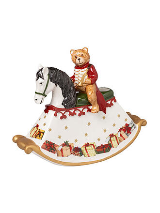 VILLEROY & BOCH | Weihnachts Deko Schaukelpferd Toy's Delight  21,5x9x17cm