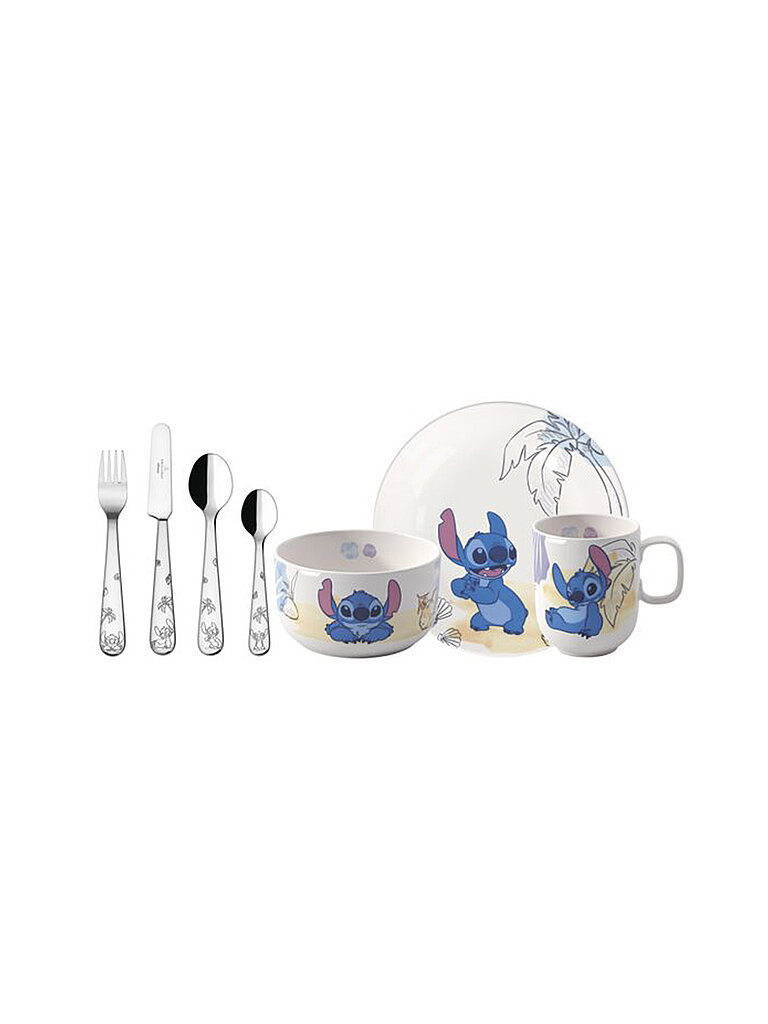 VILLEROY & BOCH Kindergeschirr-Set 7tlg. DISNEY STITCH  bunt
