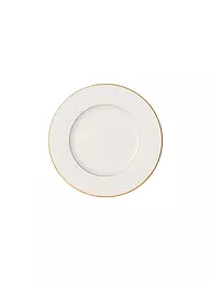 VILLEROY & BOCH SIGNATURE | Frühstücksteller "Anmut Gold" 22cm | weiss