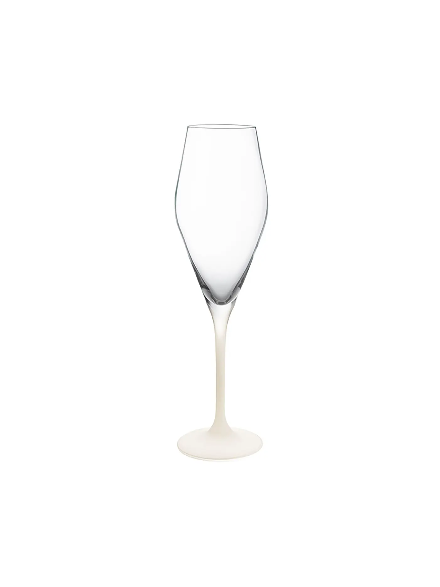VILLEROY & BOCH | Champangerglas 4er Set MANUFACTURE ROCK BLANC GLAS | weiss
