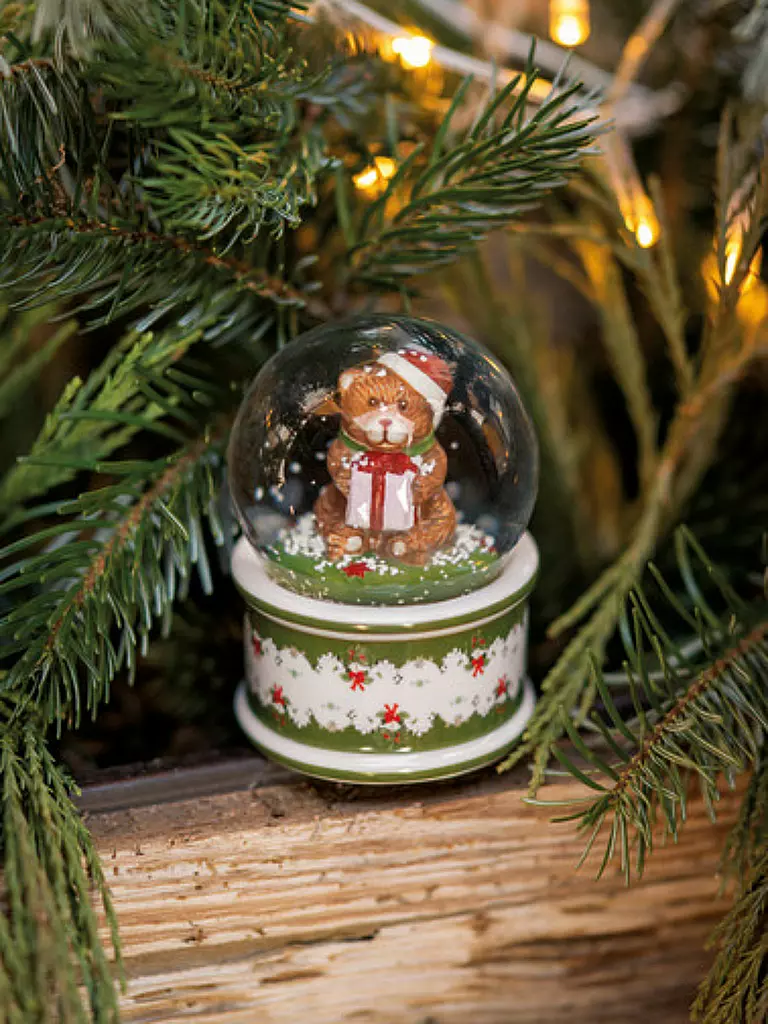 VILLEROY & BOCH | Christmas Toys Schneekugel Bär 6x6x9cm | 