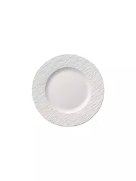 VILLEROY & BOCH | Frühstücksteller "Manufacture Rock" 22cm (Blanc) | weiss