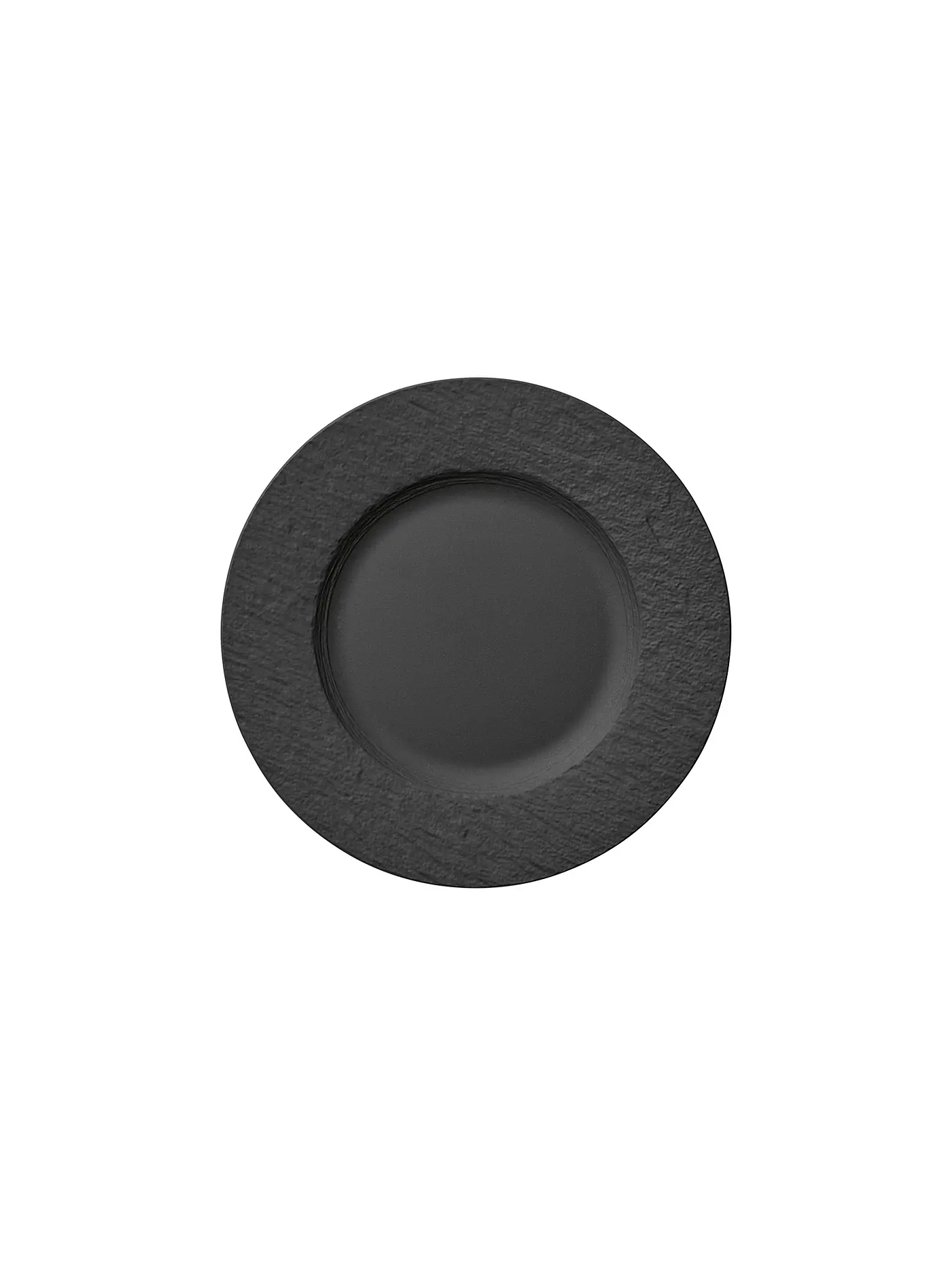 VILLEROY & BOCH | Frühstücksteller "Manufacture Rock" 22cm (Schwarz) | schwarz
