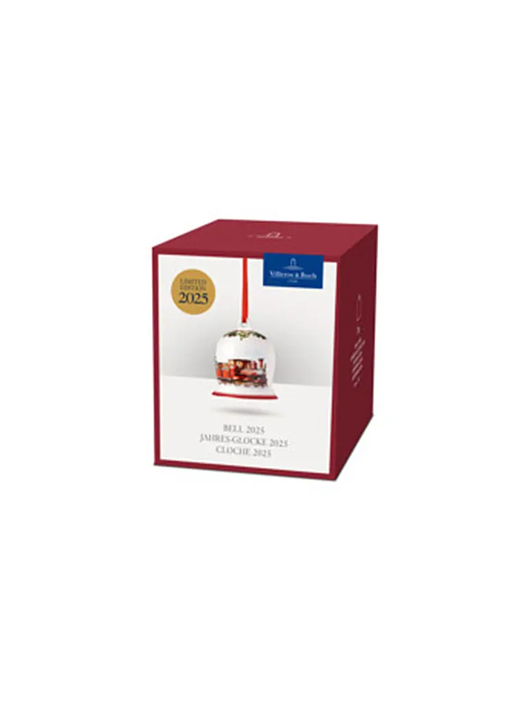 VILLEROY & BOCH | Jahresglocke 2025 6cm Toy's Delight  | Bunt