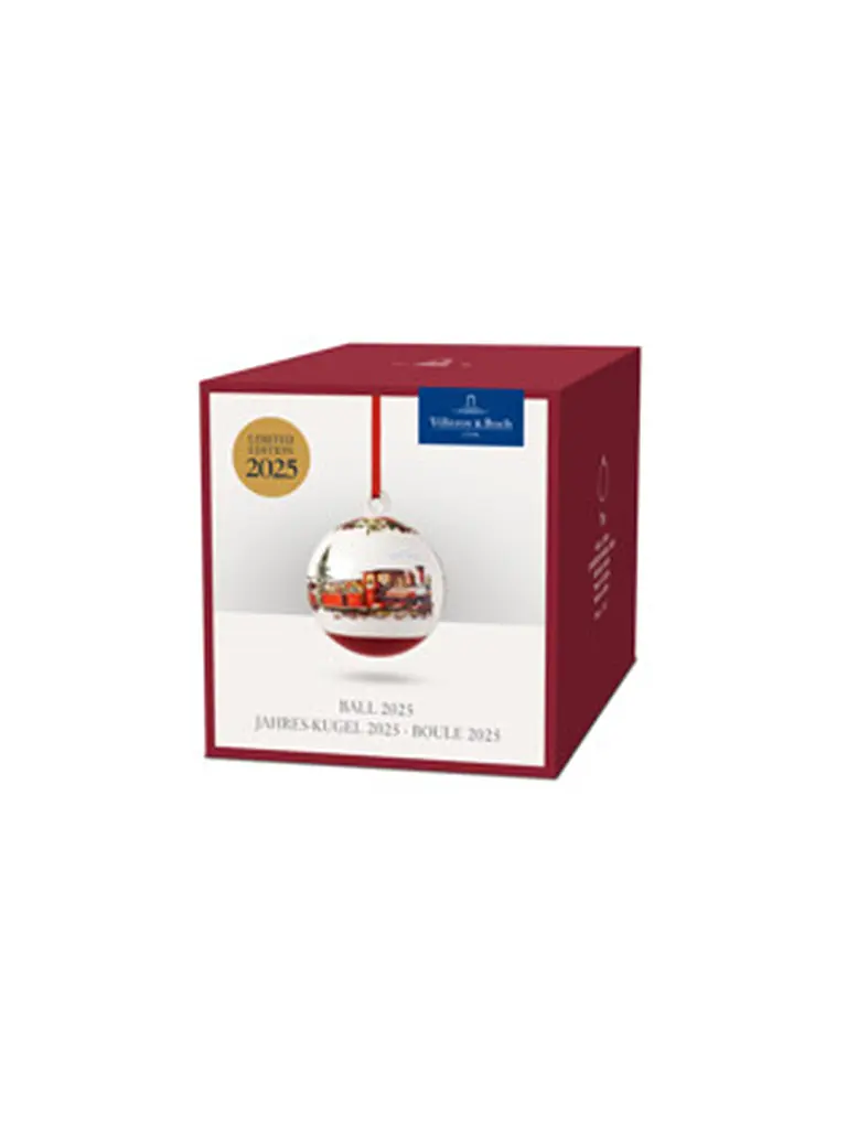 VILLEROY & BOCH | Jahreskugel 2025 6,5cm Toy's Delight  | Bunt