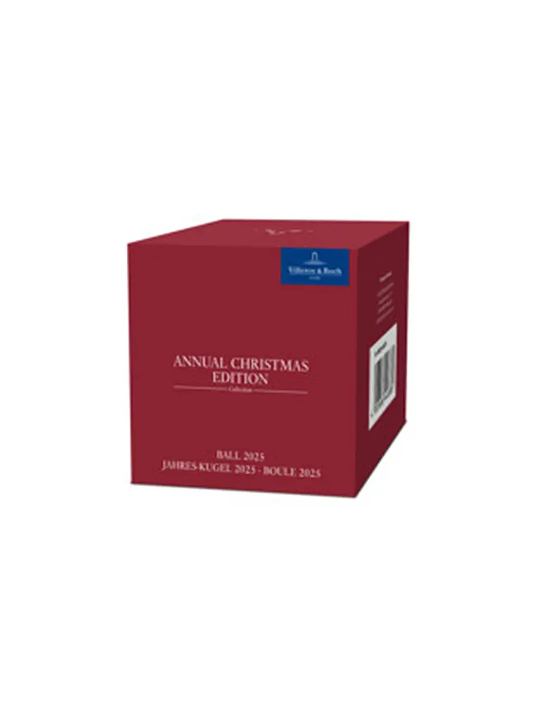 VILLEROY & BOCH | Jahreskugel 2025 6,5cm Toy's Delight  | Bunt