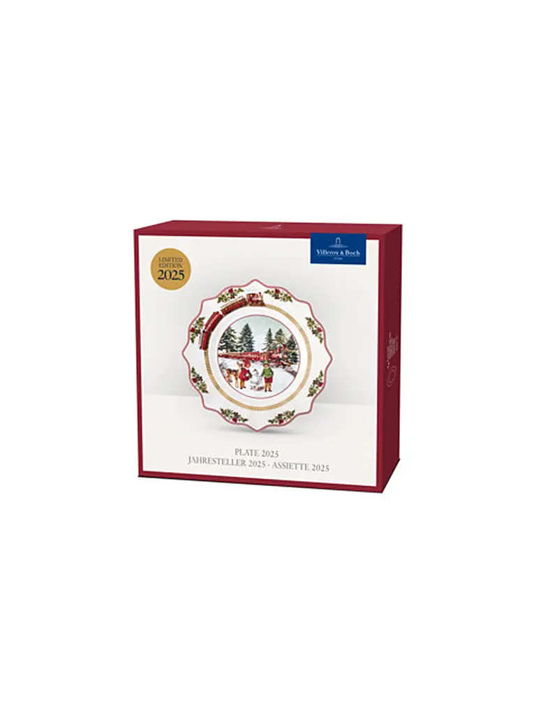 VILLEROY & BOCH | Jahresteller 2025 24cm Toy's Delight  | Bunt