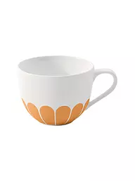 VILLEROY & BOCH | Kaffee Obertasse 0,23l FLEUR VERT | orange