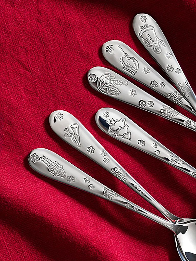 VILLEROY & BOCH | Kaffeelöffel Set 6-tlg. | Silber