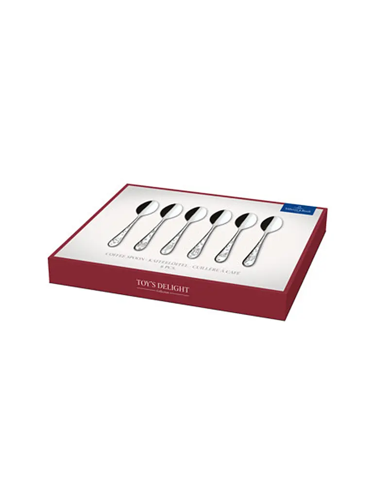 VILLEROY & BOCH | Kaffeelöffel Set 6-tlg. | Silber
