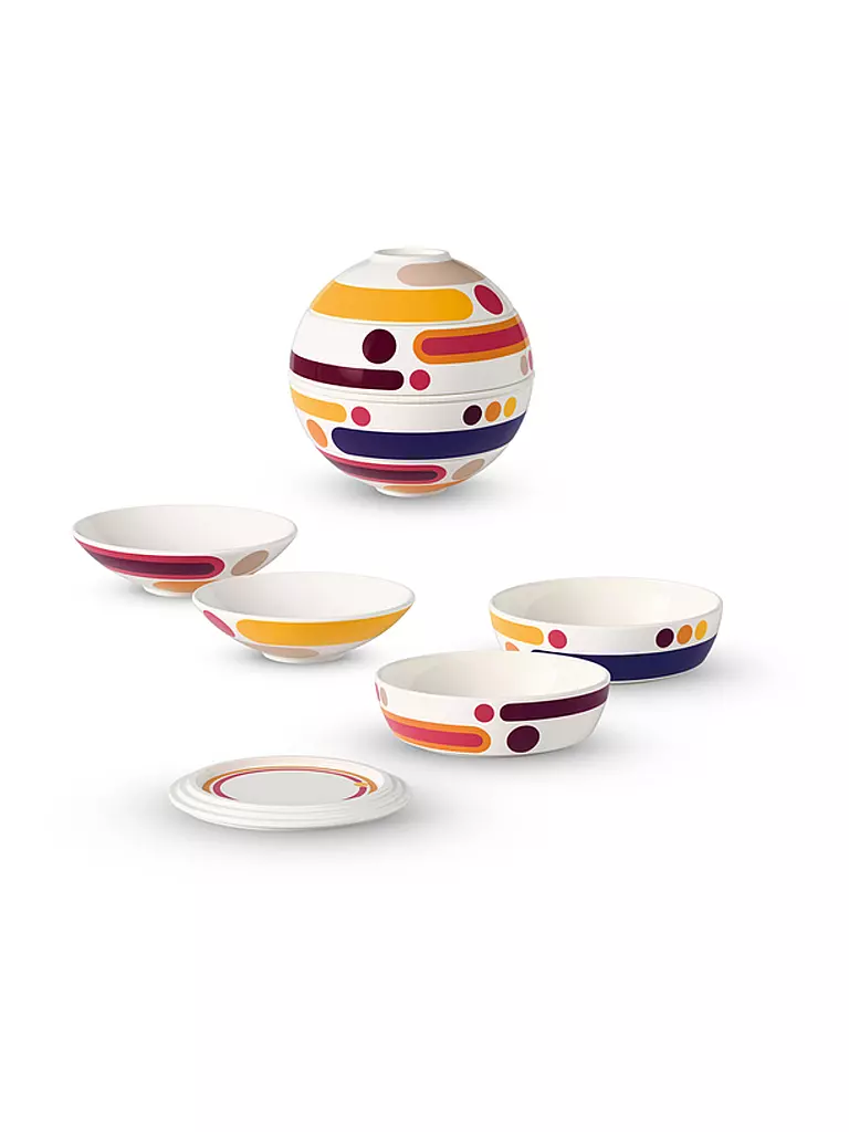 VILLEROY & BOCH | La Boule MIAMI ICONIC 5tlg | bunt