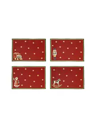 VILLEROY & BOCH | Platzset 4tlg. 32x48cm Toy's Delight  | Dunkelrot