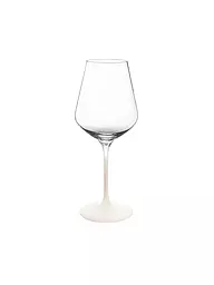 VILLEROY & BOCH | Rotweinglas 4er Set MANUFACTURE ROCK BLANC GLAS | weiss