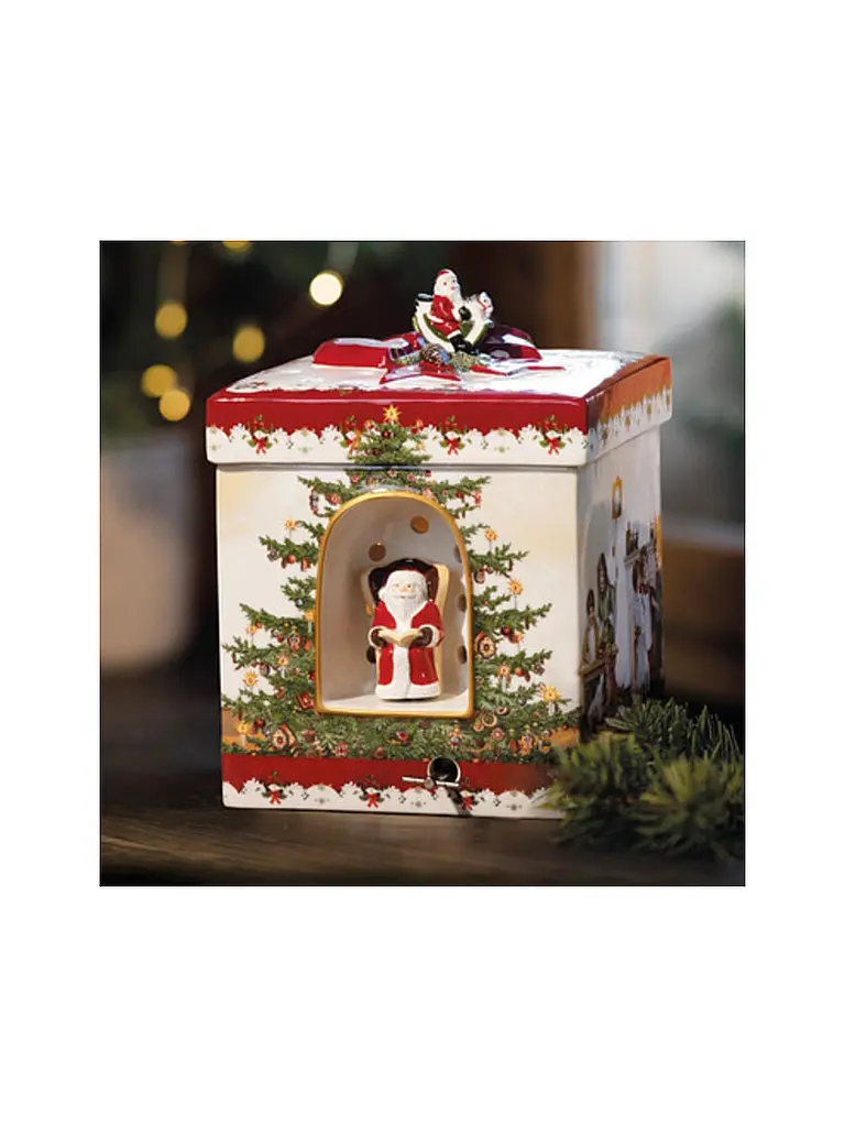VILLEROY & BOCH | Spieluhr Toy's Delight Paket eckig 17x17x21cm | Bunt