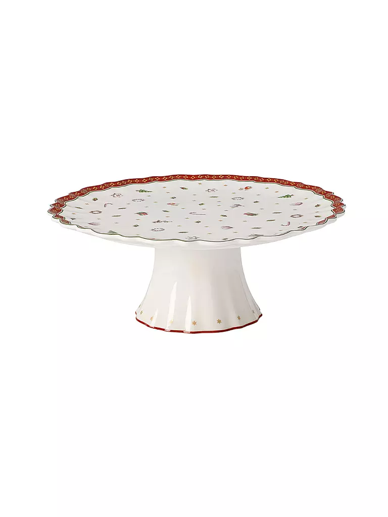 VILLEROY & BOCH | Toy's Delight Kuchenplatte auf Fuss 28cm  | Bunt