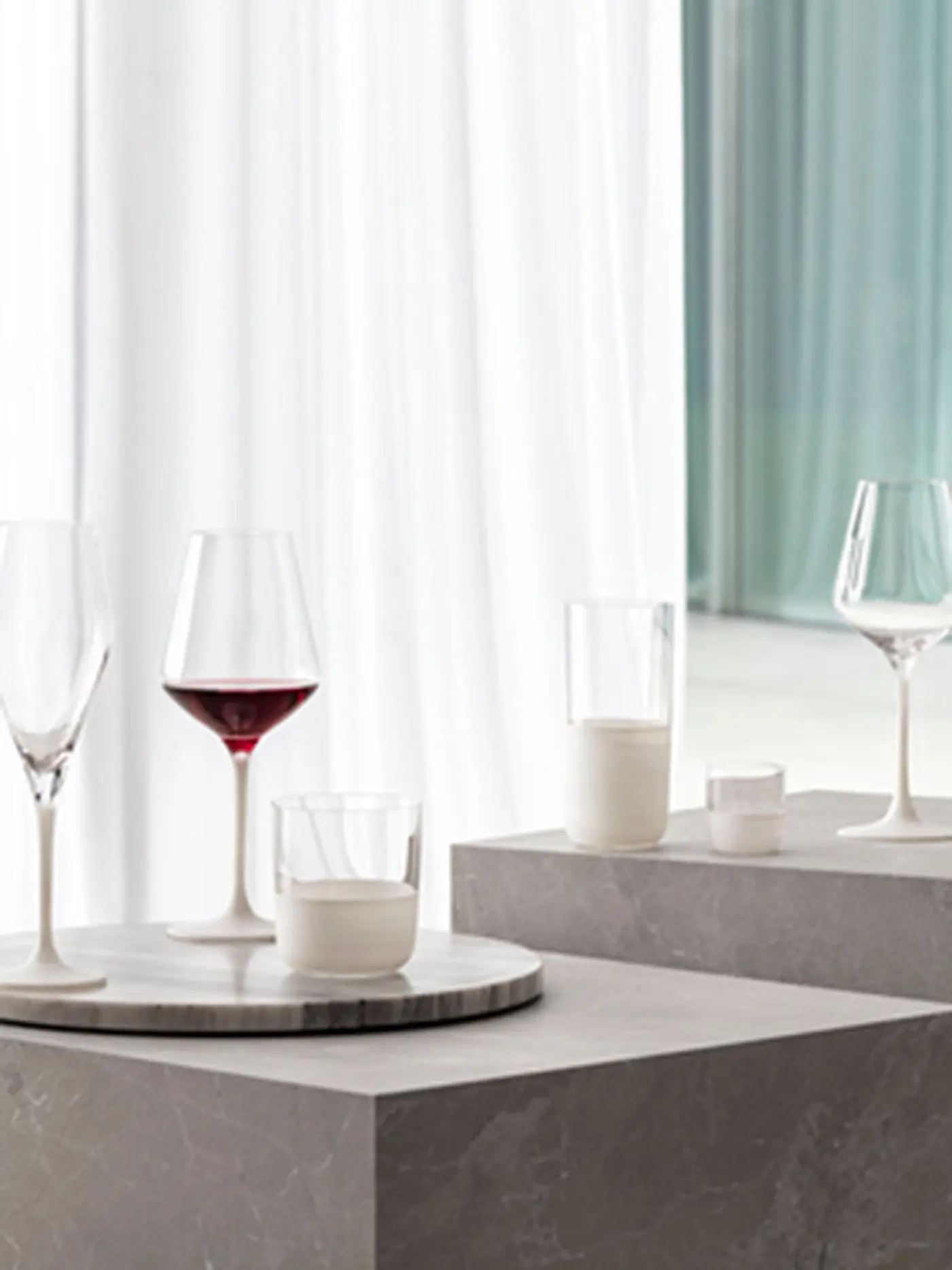 VILLEROY & BOCH | Weissweinglas 4er Set MANUFACTURE ROCK BLANC GLAS | weiss